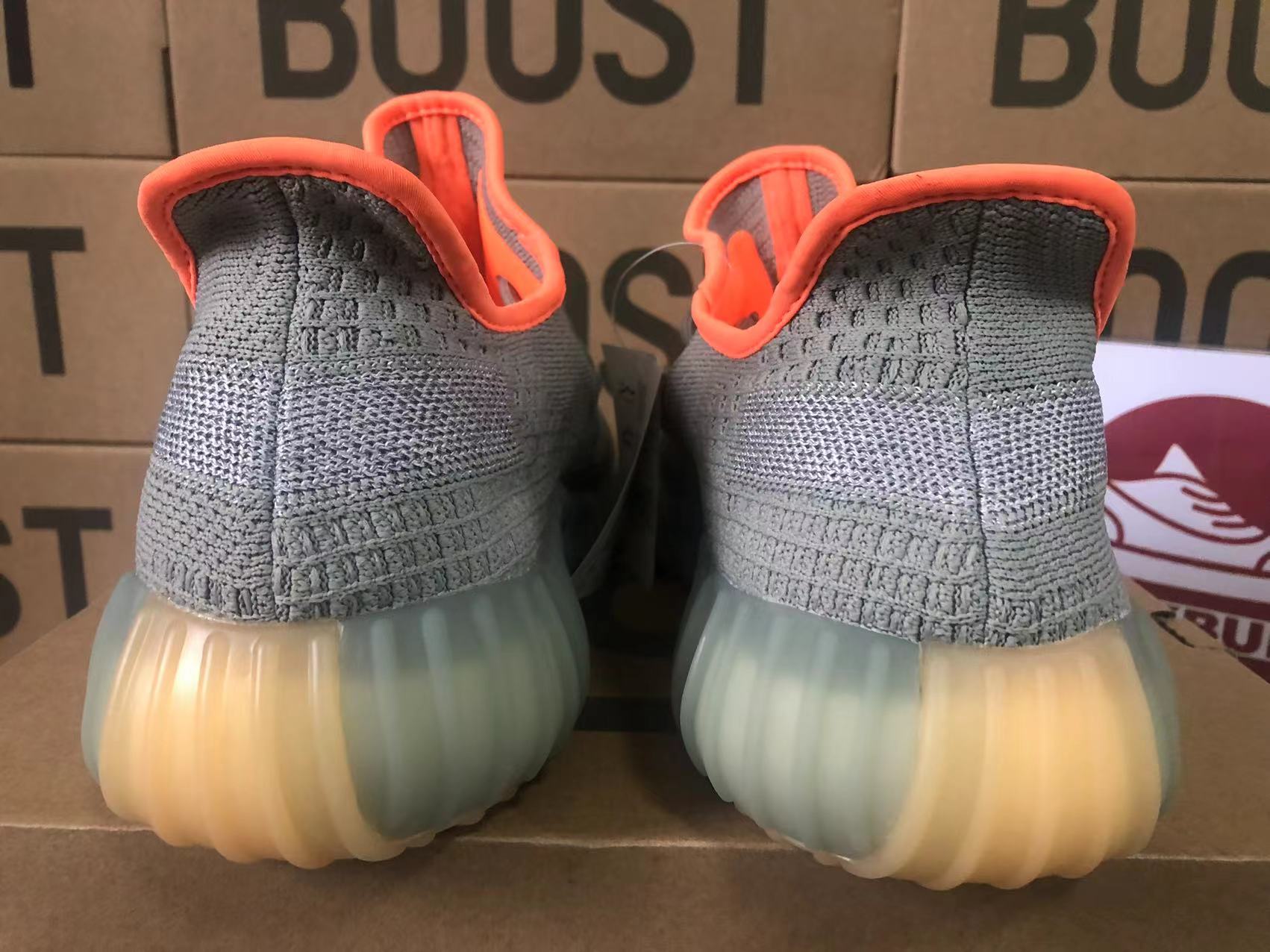 Adidas Yeezy Boost 350 V2 Desert Sage FX9035 Kickbulk Sneaker Camera Photos