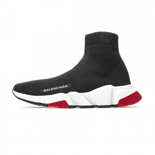 Balenciaga Speed Runner TESS S.GOMMA MAILLE NOIR Black red Sneaker
