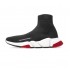 Balenciaga Speed Runner TESS S.GOMMA MAILLE NOIR Black red Sneaker
