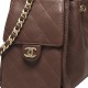 Chanel 25 Small Handbag Black & White