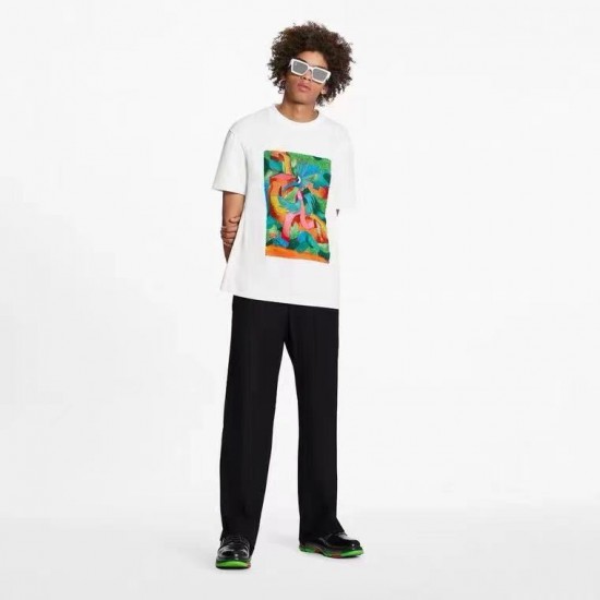 Louis Vuitton Graffiti Monster T Shirt 1 - www.kickbulk.co