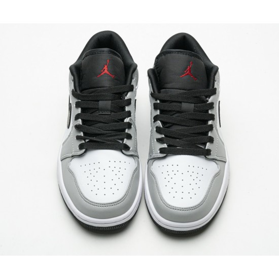 Buy Air Jordan 1 Low 'Light Smoke Grey' - 553558 030
