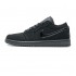 Nike Air Jordan 1 Low Triple Black 553558-056