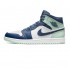 Air Jordan 1 Mid 'Blue Mint' 2022 554724-413