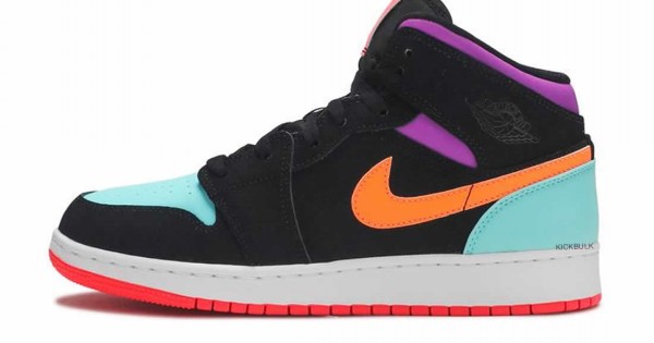 air jordan 1 mid gs candy mens