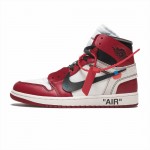 OFF-WHITE X night vision jordans "CHICAGO" MENS GS AA3834-101