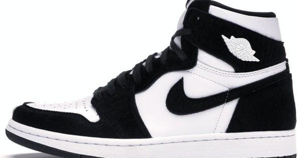 black and white velvet jordan 1