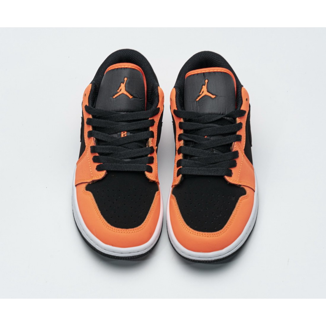 jordan 1 low orange black w