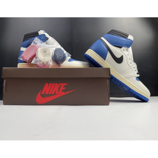 Travis Scott X Fragment X Nike Air Jordan 1 Retro High Og Sp Military Blue Dh3227