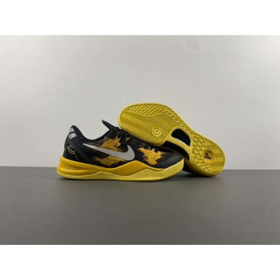 Nike Kobe 8 XDR 'Black Yellow' 555286-077