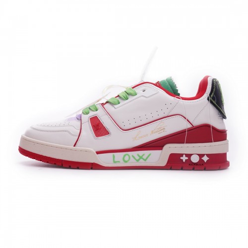Louis Vuitton Trainer future Red Green
