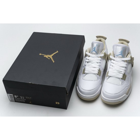 Air Jordan 4 Linen Sand 487724-118 Release Date - Sneaker Bar Detroit