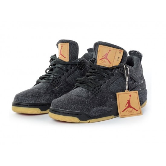 Air Jordan 4 Retro Levis black jeans 2025 A02571-001 Air Jordan 4 Retro Levis black jeans 2025 A02571-001