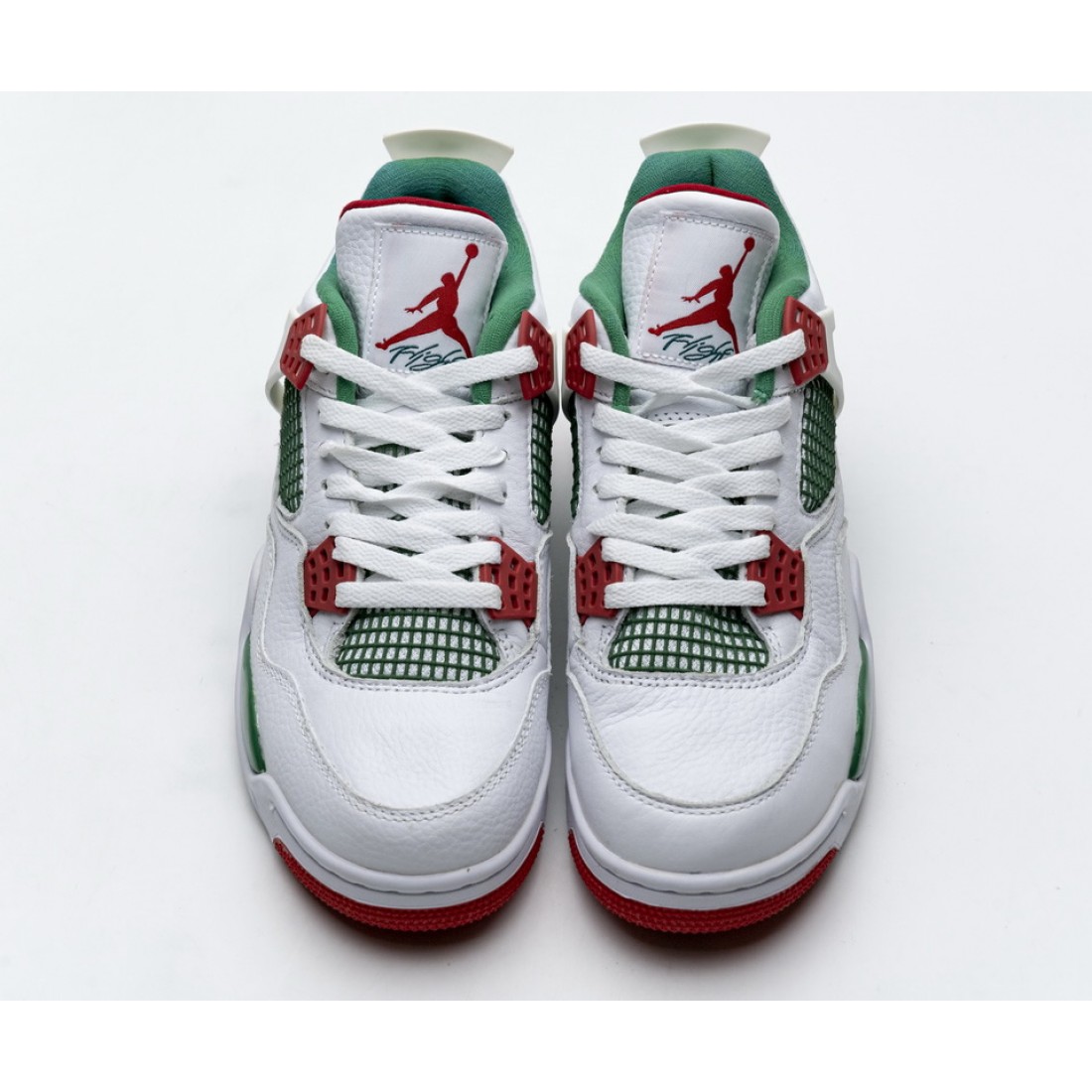 white red and green jordans