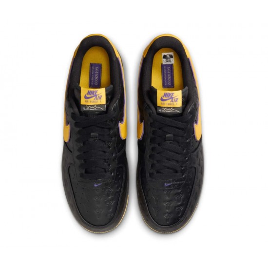 Kobe Bryant x Air Force 1 Low 'Lakers Away' 2024 HV5122-001