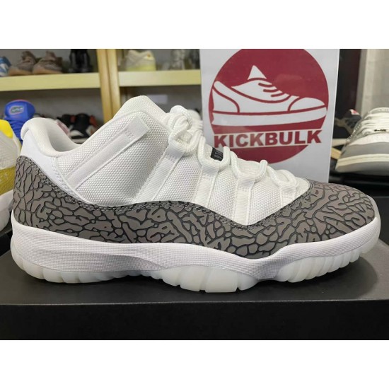 AIR JORDAN 11 RETRO LOW 'CEMENT GREY' 2023 AV2187-140