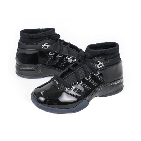 Air Jordan 17 Low 'Black Patent' 2026 IV7640-001