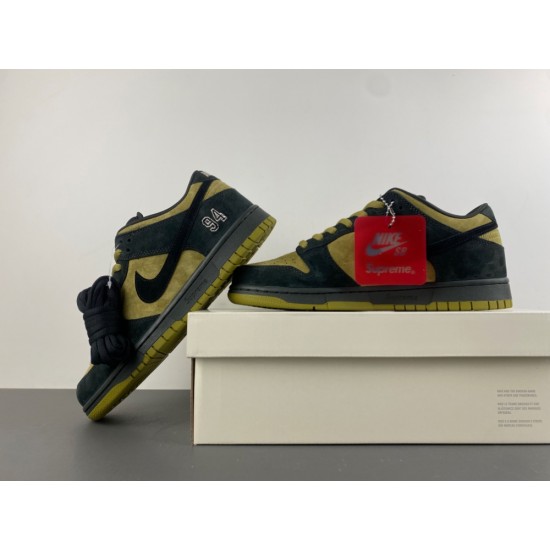 Supreme x Dunk Low SB 'Camper Green' 2025 HQ8487-300