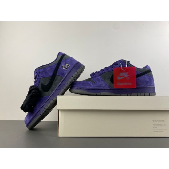 Supreme x Dunk Low SB 'Ink' 2025 HQ8487-500