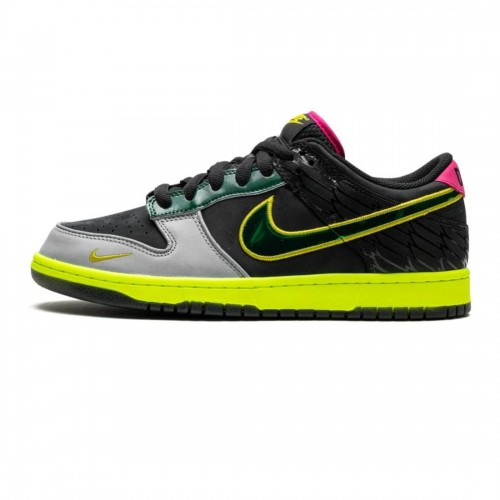 NIKE premium Dunk Low 'What the Duck - University of Oregon Home' PE 2024 HV1454-001