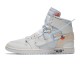 OFF-WHITE X Air Force 1 HI RT sneakers "WHITE" AQ0818-100 