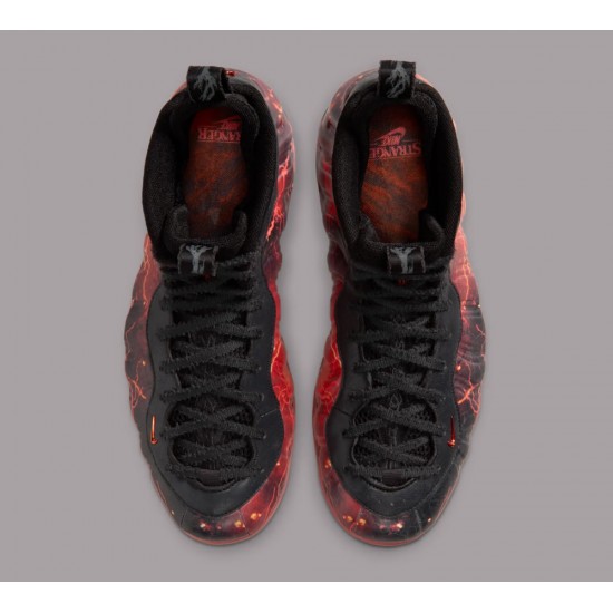 Stranger Things x Nike Air Foamposite One Premium QS 'Black Bright Crimson' 2026 IR7336-001