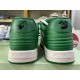 OFF-WHITE White & Green Out Of Office low Sneakers