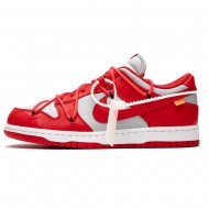 OFF WHITE X Nike Dunk Low University Red CT0856 600 1 190x190