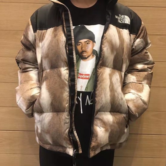 Supreme x The North Face horse hair down jacket