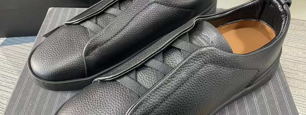 Zegna Cowhide shoes Kickbulk Sneaker Custom made reviews Camera photos