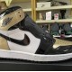 Air Jordan 1 Retro High OG 'Gold Toe' 861428-007 Kickbulk colour-block sneaker shoes reviews