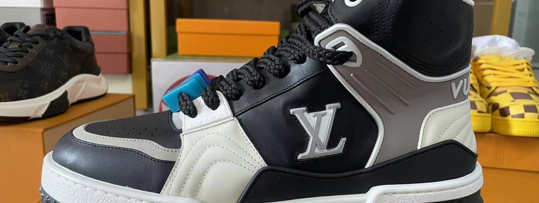 LV trainer sneakers Kickbulk shoes retail wholesale free shipping