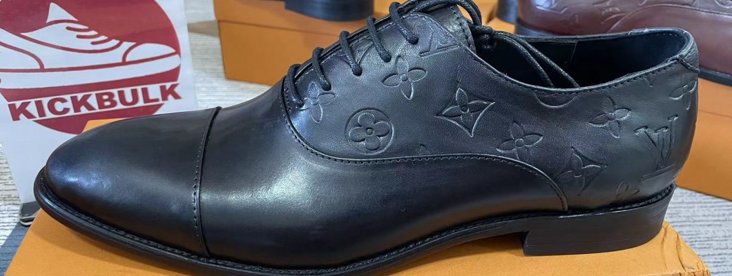 LV Black leather shoes custom made kickbulk luxury wholesale reviews LV Black leather shoes custom made kickbulk luxury wholesale reviews