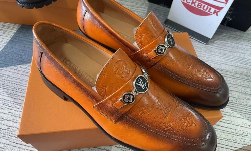 LV Leather shoes Kickbulk luxury custom made retail wholesale reviews