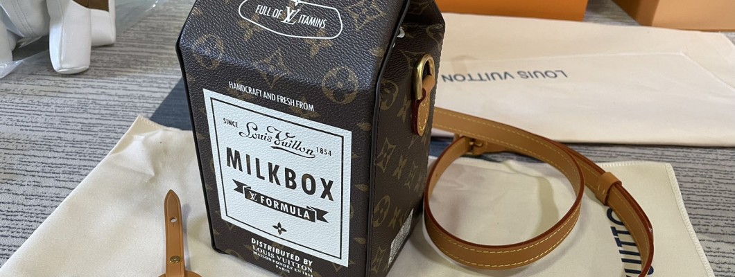 Milk Bag Monogram Canvas Kickbulk luxury reviews