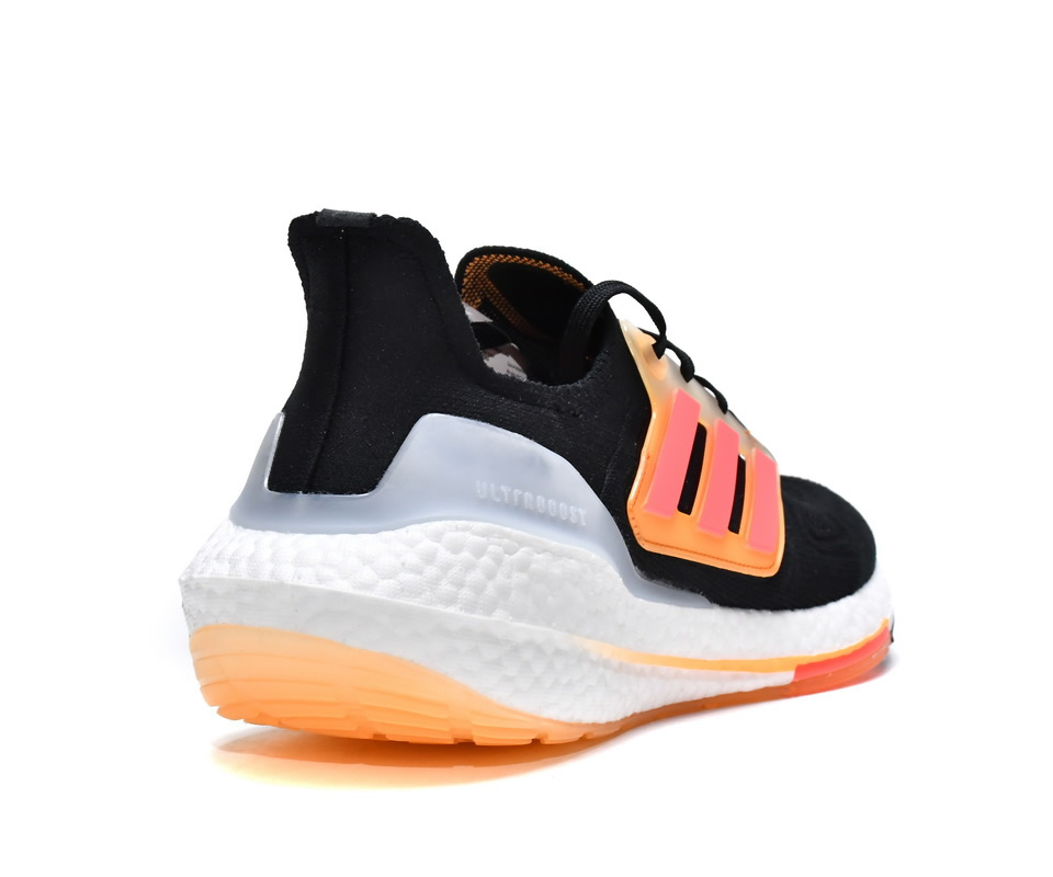 Adidas Ultraboost Black Flash Orange 2022 Gx5464 5 - kickbulk.co