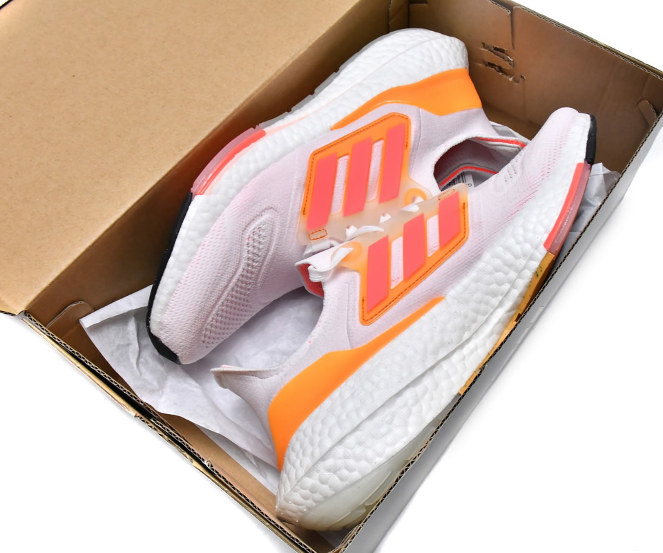 Adidas Ultraboost Wmns White Flash Orange 2022 Gx5595 8 - kickbulk.co