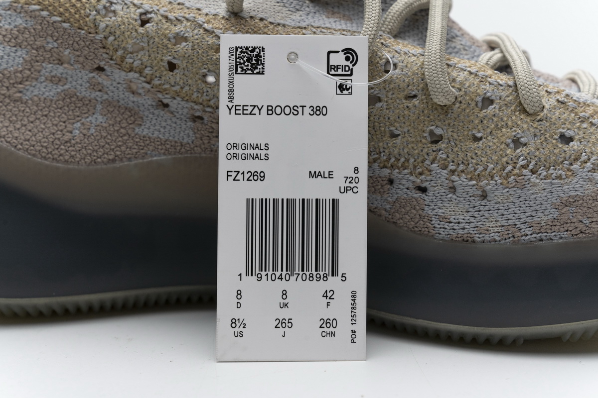 ADIDAS today YEEZY BOOST 380 PEPPER NON REFLECTIVE FZ1269 NEW RELEASE DATE FOR SALE 14