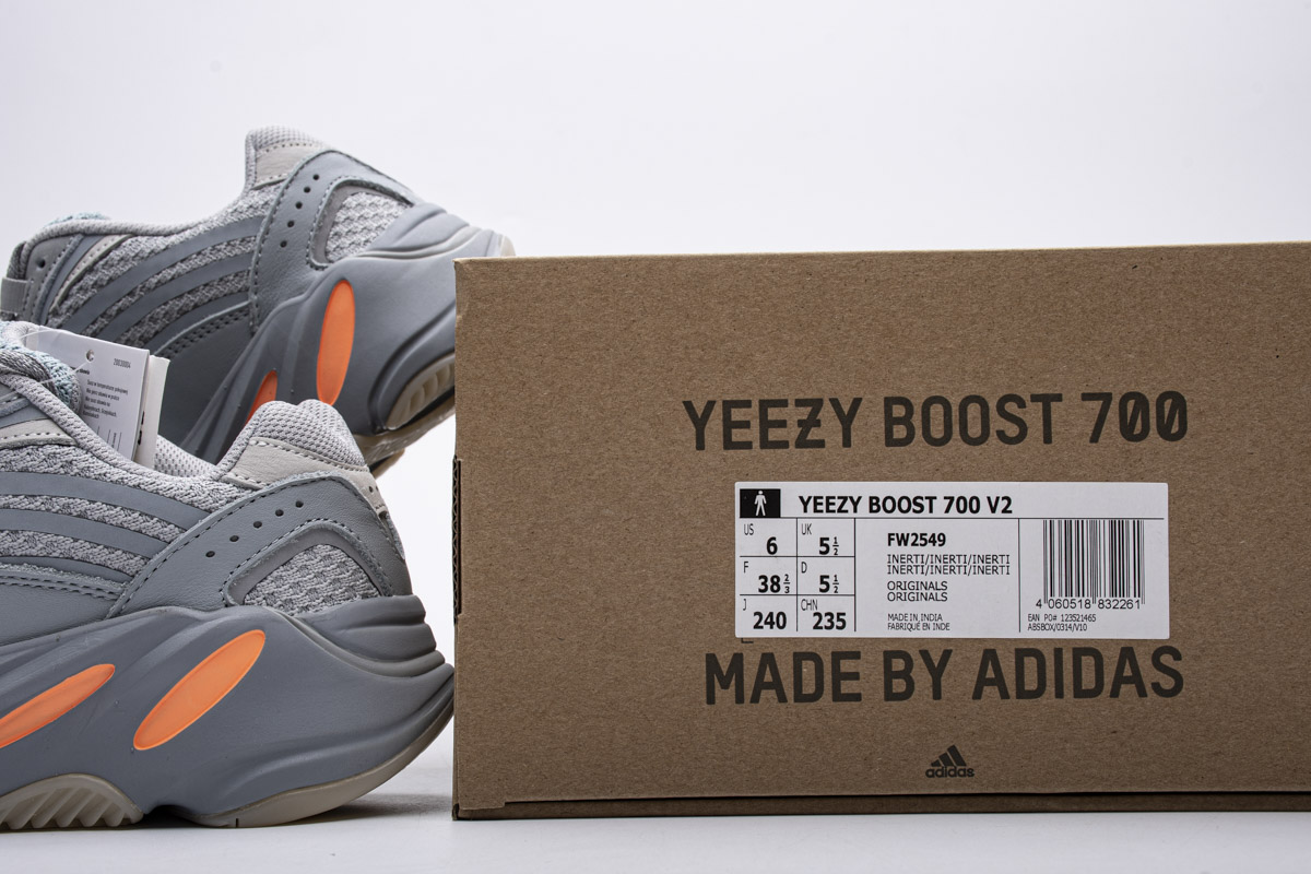 Adidas Yeezy Boost 700 V2 Inertia Outfits On Feet Fw2549 8 - kickbulk.co