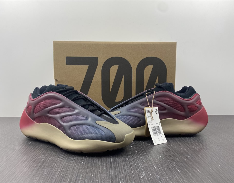 Adidas Yeezy 700 V3 Fade Carbon Gw1814 7 - www.kickbulk.co