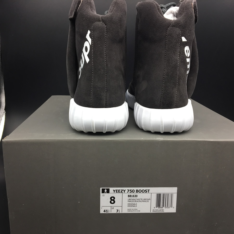 Yeezy Boost 750 Sneakers Running Shoes Sup Maroon Bb1630 9 - kickbulk.co