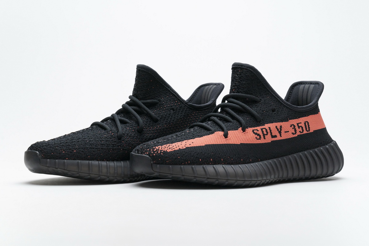 adidas Yeezy Boost 350 V2 Core Black Red BY9612 2