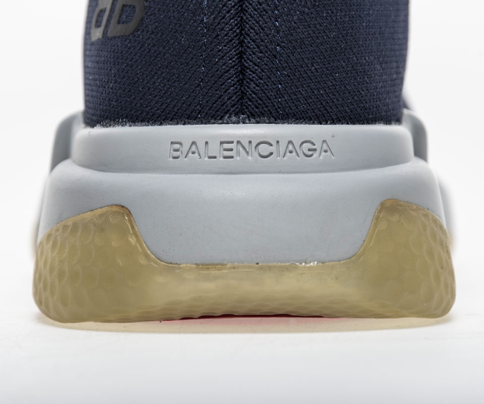 Balenciaga Speed Runner Tess S Gomma Maille Noir Sneaker Navy Blue 494484w05g01001 11 - kickbulk.co