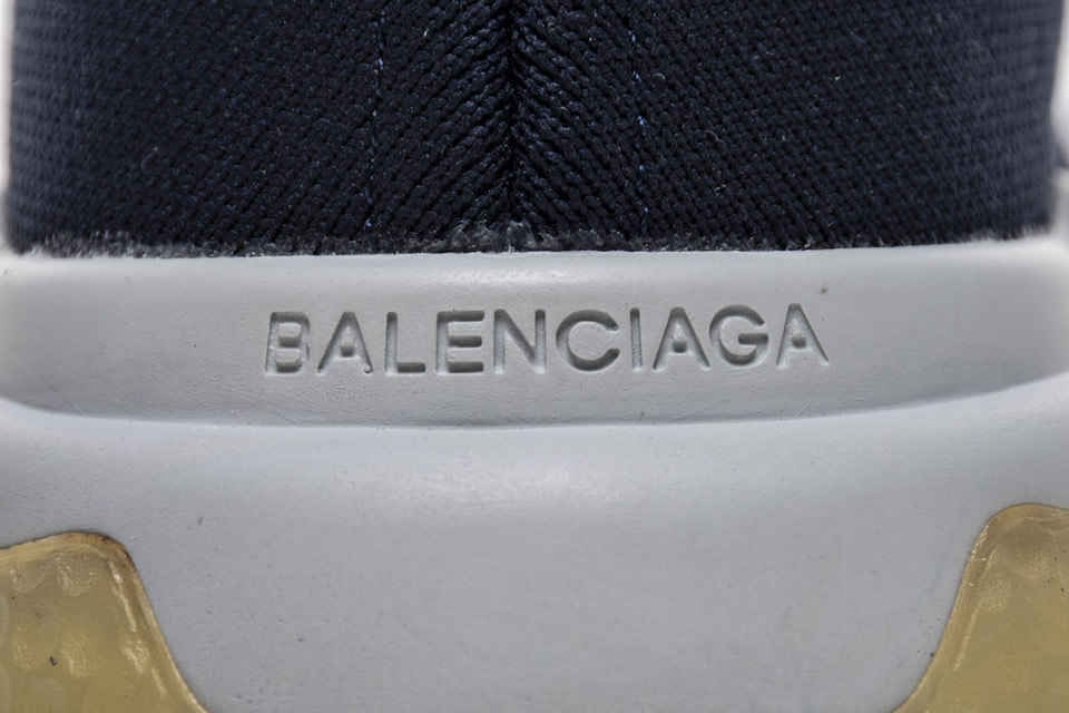 Balenciaga Speed Runner Tess S Gomma Maille Noir Sneaker Navy Blue 494484w05g01001 15 - kickbulk.co