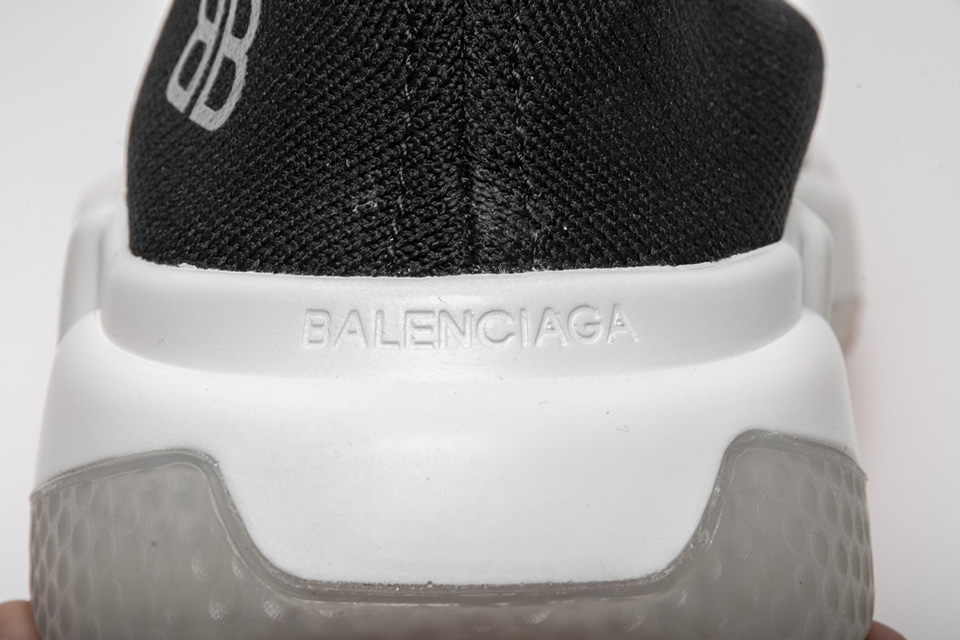 Balenciaga Speed Runner Tess S Gomma Maille Noir Rouge Sneaker 541218w05g01699 12 - kickbulk.co