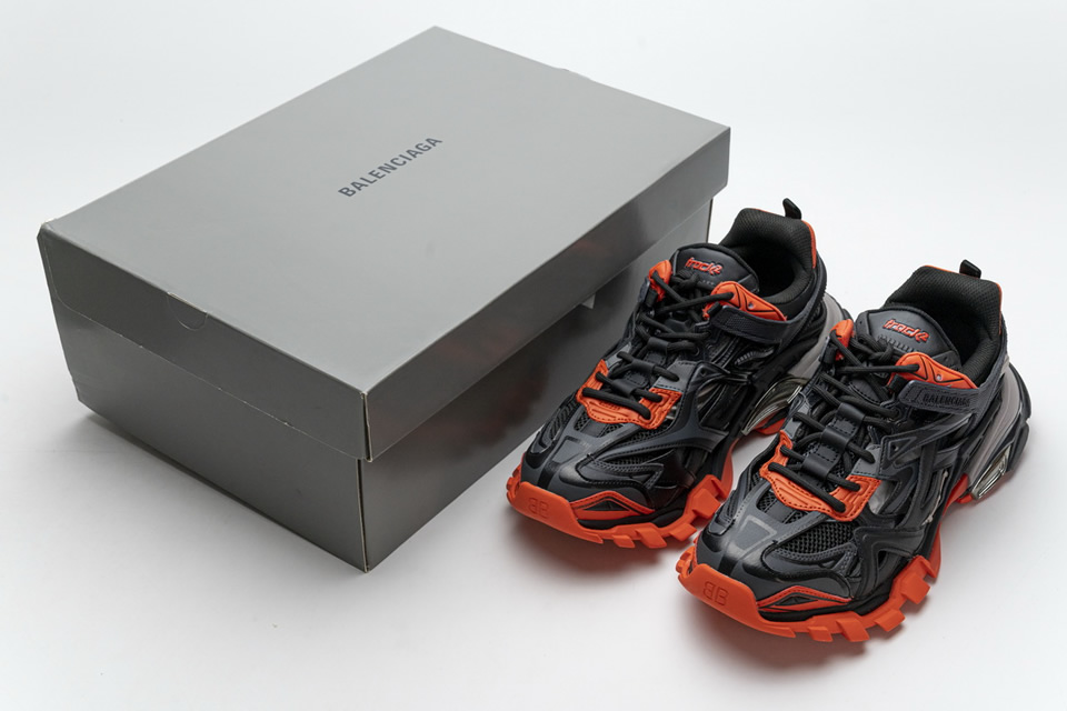 Balenciaga Track 2 Sneaker Dark Grey Orange 570391w2gn12002 5 - kickbulk.co