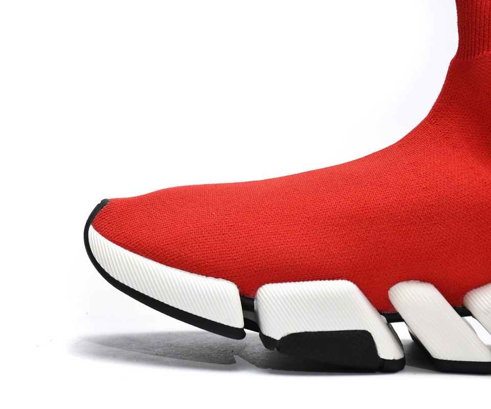 Balenciaga Speed 2 Sneaker Red 617196w17021015 12 - kickbulk.co