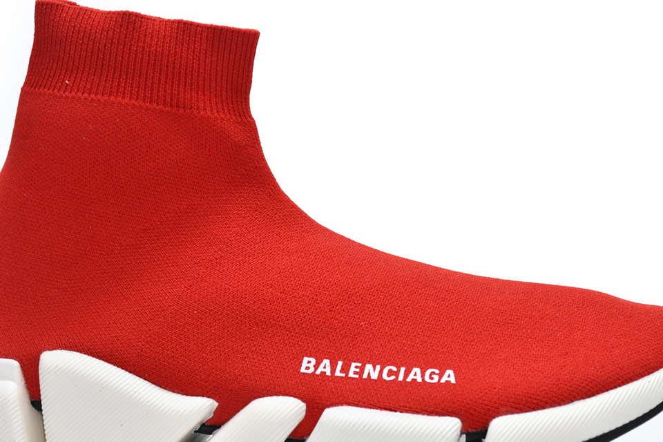 Balenciaga Speed 2 Sneaker Red 617196w17021015 14 - kickbulk.co