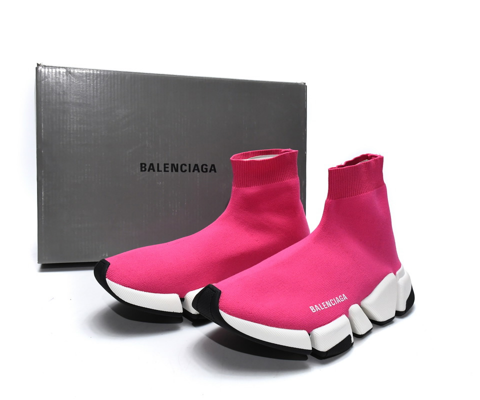 Balenciaga Speed 2 Sneaker Pink 617196w17021015 4 - kickbulk.co