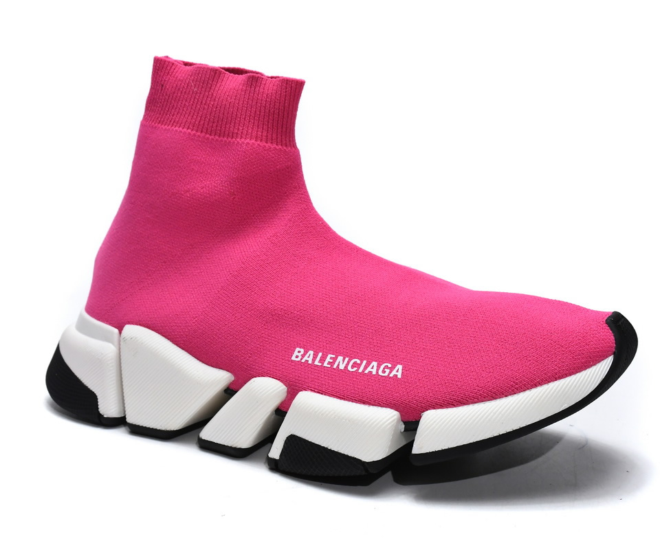Balenciaga Speed 2 Sneaker Pink 617196w17021015 5 - kickbulk.co